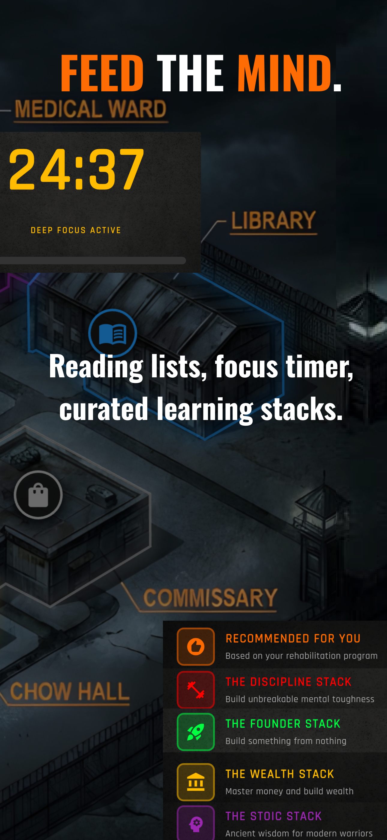Feed the mind.